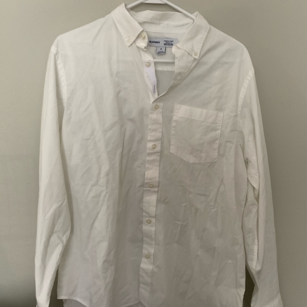 Old navy button up with flex